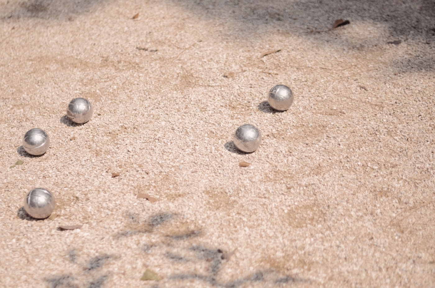 Pétanque area